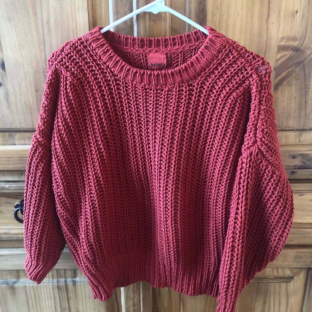Babaa Jumper no. 18 Pimenton Dulce